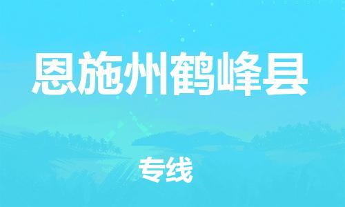 邯郸到恩施州鹤峰县物流公司-五金交电运输专线-「保价运输」